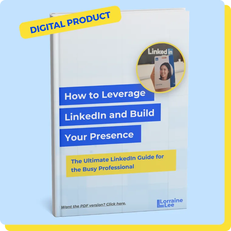 Cover of "How to Leverage LinkedIn and Build Your Presence", the Ultimate LinkedIn Guide for the busy professional